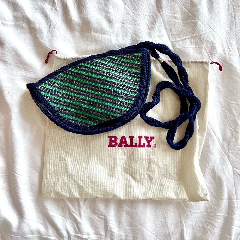 Vintage 1990s Bally Wicker Bag